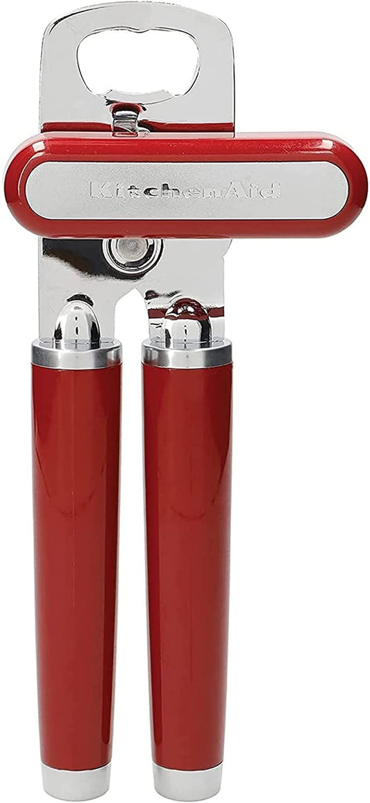 Classic Multifunction Can Opener/Bottle Opener, 8.34-Inch, Empire Red