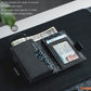 Card Holder Wallet with Airtag Holder Pop Up Leather Wallet RFID Blocking Magnetic Closure for Men