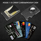 Airtag Apple Card Holder Rfid Aluminum Case Metal Wallet Credit ID Men Slim Business Cardholder Cash Strap Air Tag Carbon Fiber