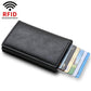 Rfid Credit Card Holder Wallet for Apple Airtag Men Bank Cardholder Case Rfid Slim Airtag Purse Smart Air Tag Wallet